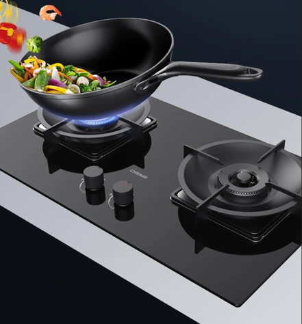 Super Big Firepower 2 Burner Gas Stove Glass Top Super Big Firepower 2 Burner Gas Stove Glass Top